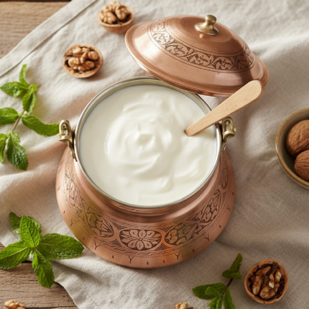 Bakır Yoğurt Bakracı